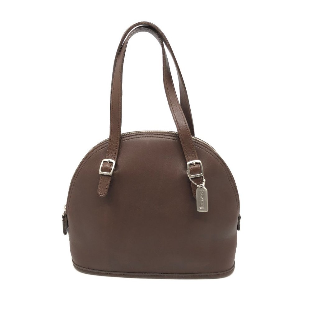 RARE Vintage COACH Cha Cha Satchel Bag Mahogany
